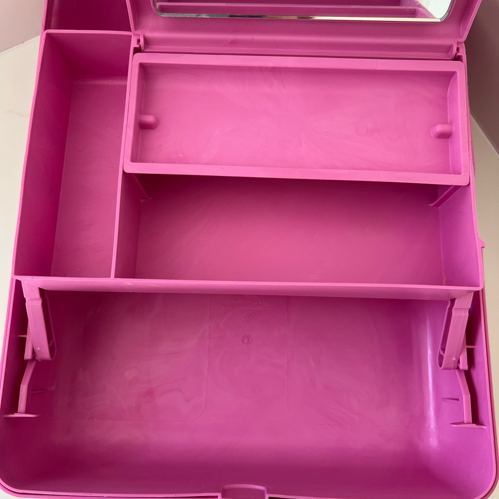 Caboodles Fuchsia Pink Organizer Case - Picture 5 of 10